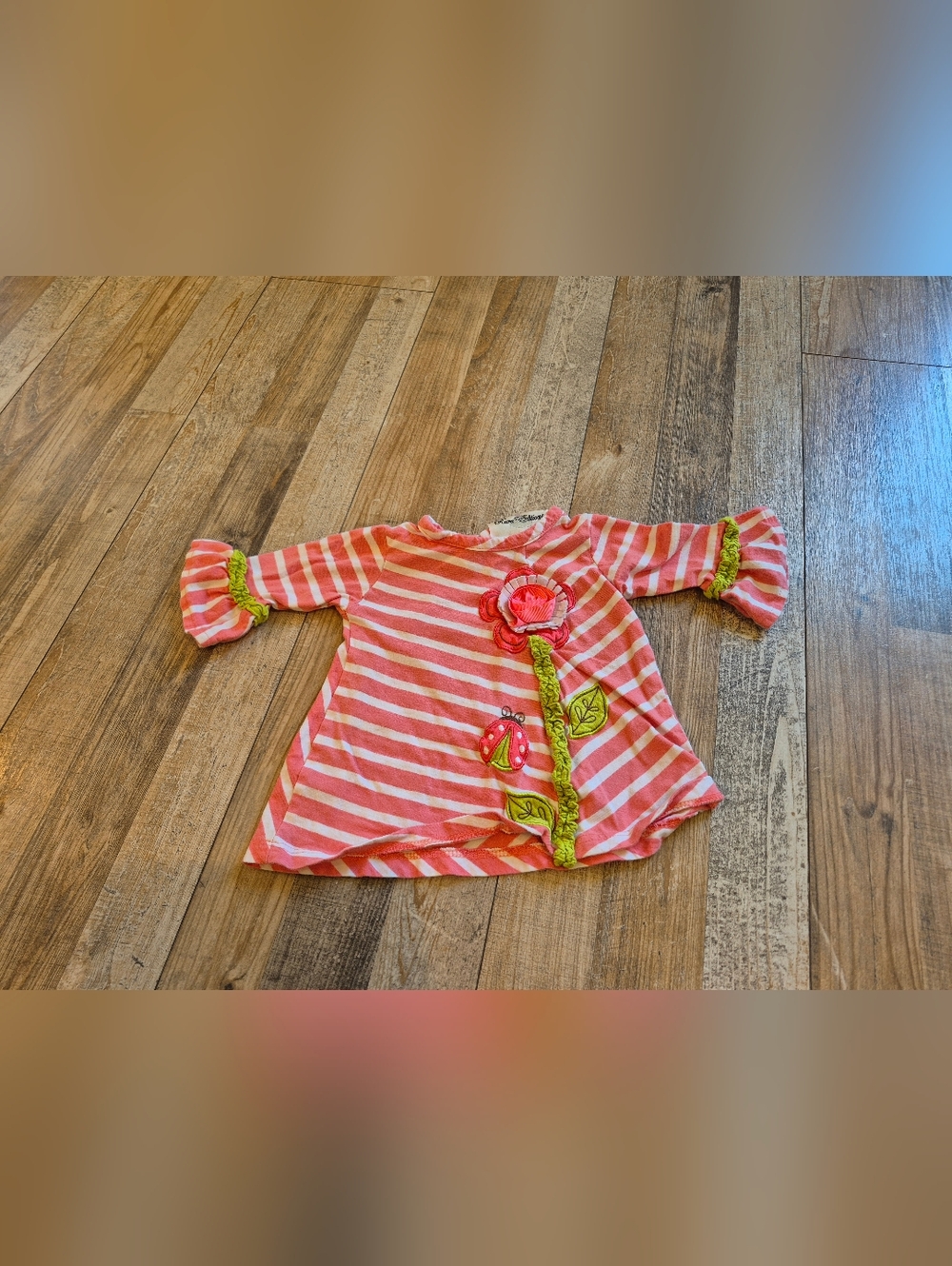 Rare Editions Flower Shirt, Size 12mo